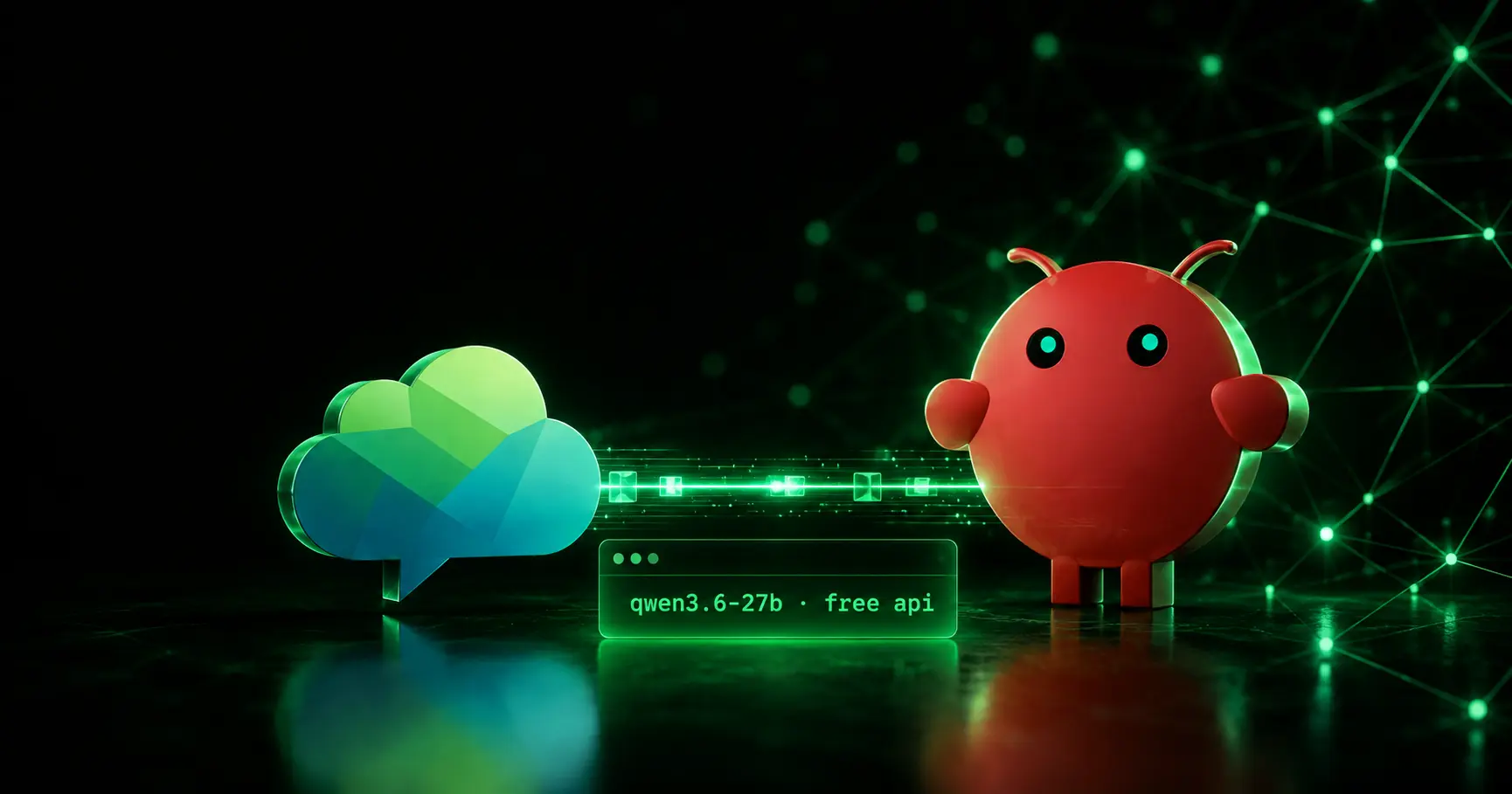 OpenClaw connected to ParalonCloud's free OpenAI-compatible inference API