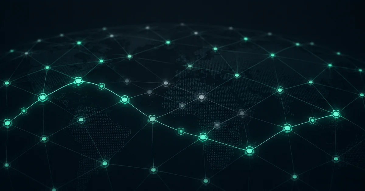Updating a decentralized network over the internet